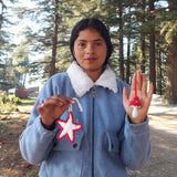 Handmade Crochet Christmas Ornaments - Xmas Essentials (Pack of 6 or 12)