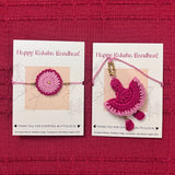 Crochet Flower Rakhi & Lumba