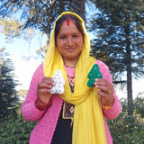 Handmade Crochet Christmas Ornaments - Santa, Surprise Me! (Pack of 10)