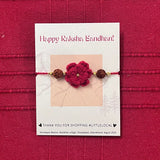 Crochet Flower Rakhis