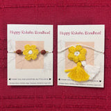 Crochet Flower Rakhi & Lumba